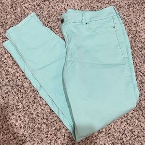 Maurices Mint Jeggings